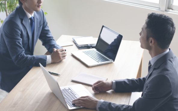 経営者の視点写真